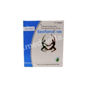 Sexforce 100mg (Sildenafil Citrate Orally Strip )