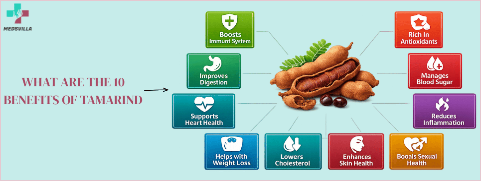 What are the 10 benefits of tamarind